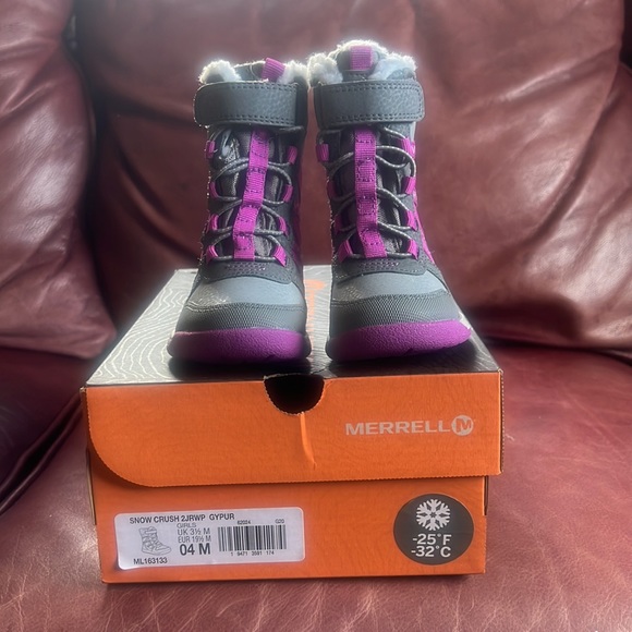 Merrell Snow Crush Toddler Snow boots - Picture 9 of 16
